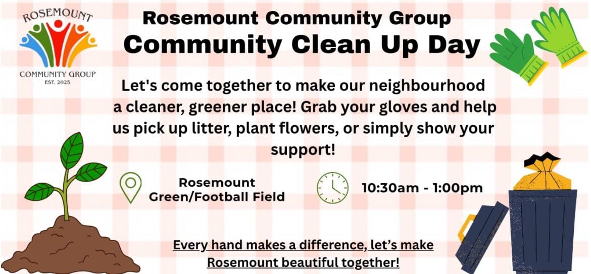 🌿 Rosemount Community Clean-Up and Bulb Planting Day 🌿