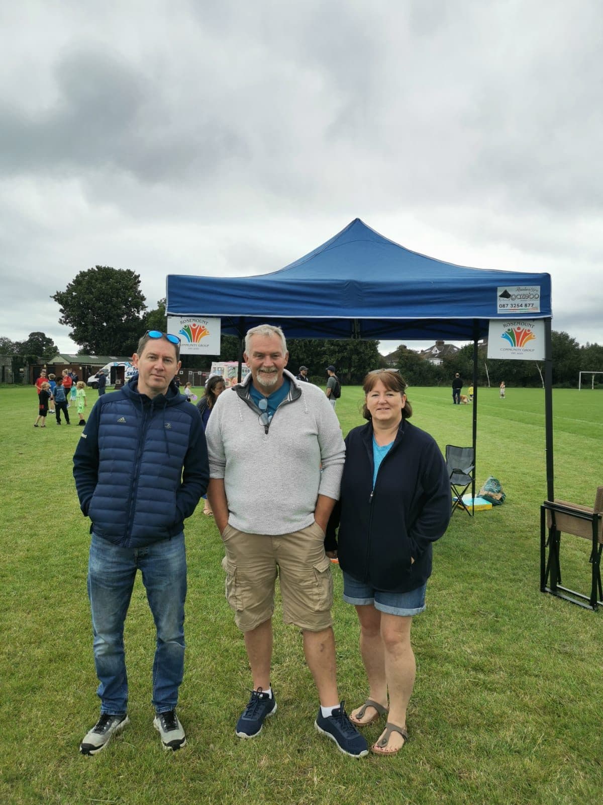 Rosemount Community Group – residents association in Rosemount hosting their information day on Rosemount Green, Rosemount Football Pitch